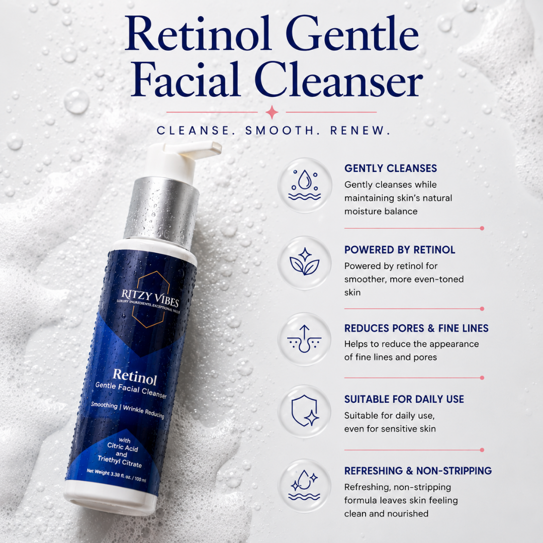 Retinol Gentle Facial Cleanser